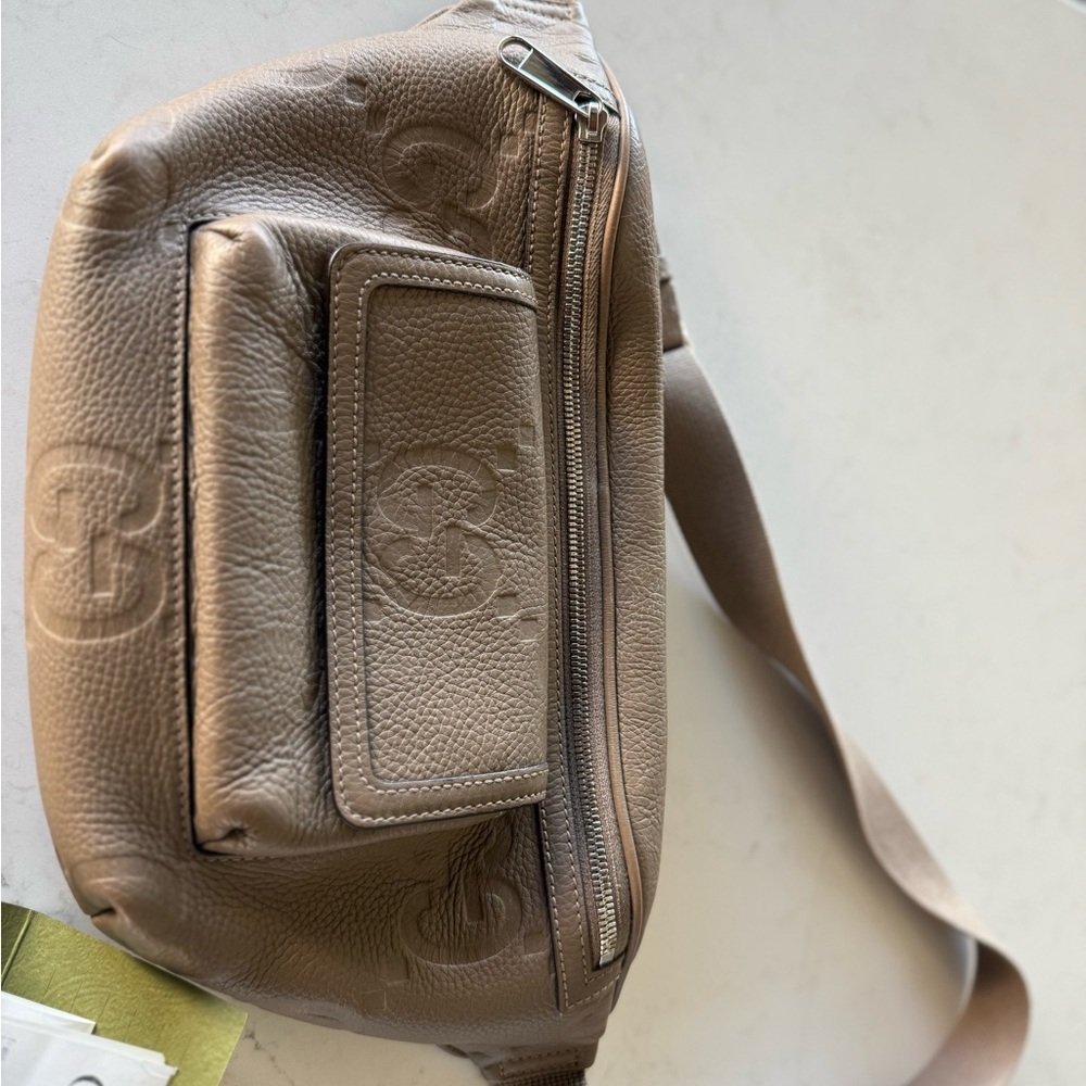 Gucci Taupe Crossbody Bag